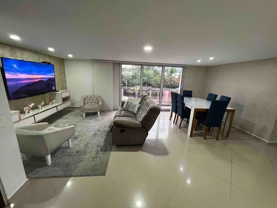 Apartamento Apto 4 Habitaciones Privadas 6 Camas, Cerca A Todo Medellín Colombia